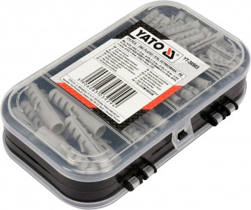 Combinatieset muurpluggen en schroeven - 170 stuks