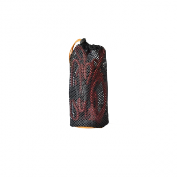 Elastiek spanners met karabijnhaak - 15cm - 6 stuks - Met opbergzak