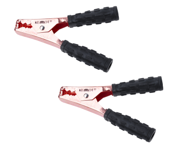 Accuklemmen set - 200A - 150mm - Zwart