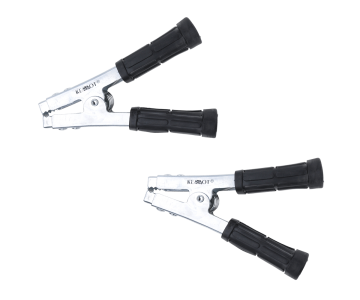 Accuklemmen set - 600A - 165mm - Zwart