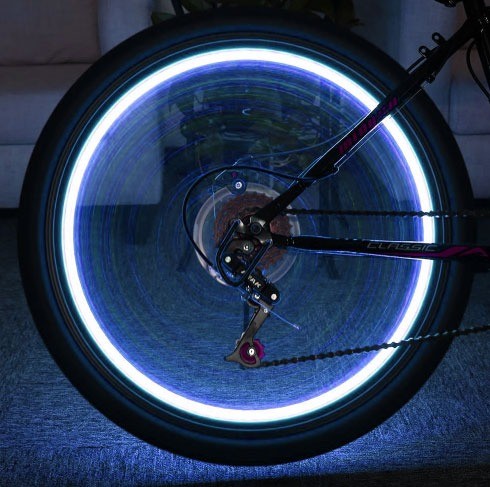 LED fietswiel verlichting - 20 LED - Blauw - PROLECH - de webshop voor  mannen