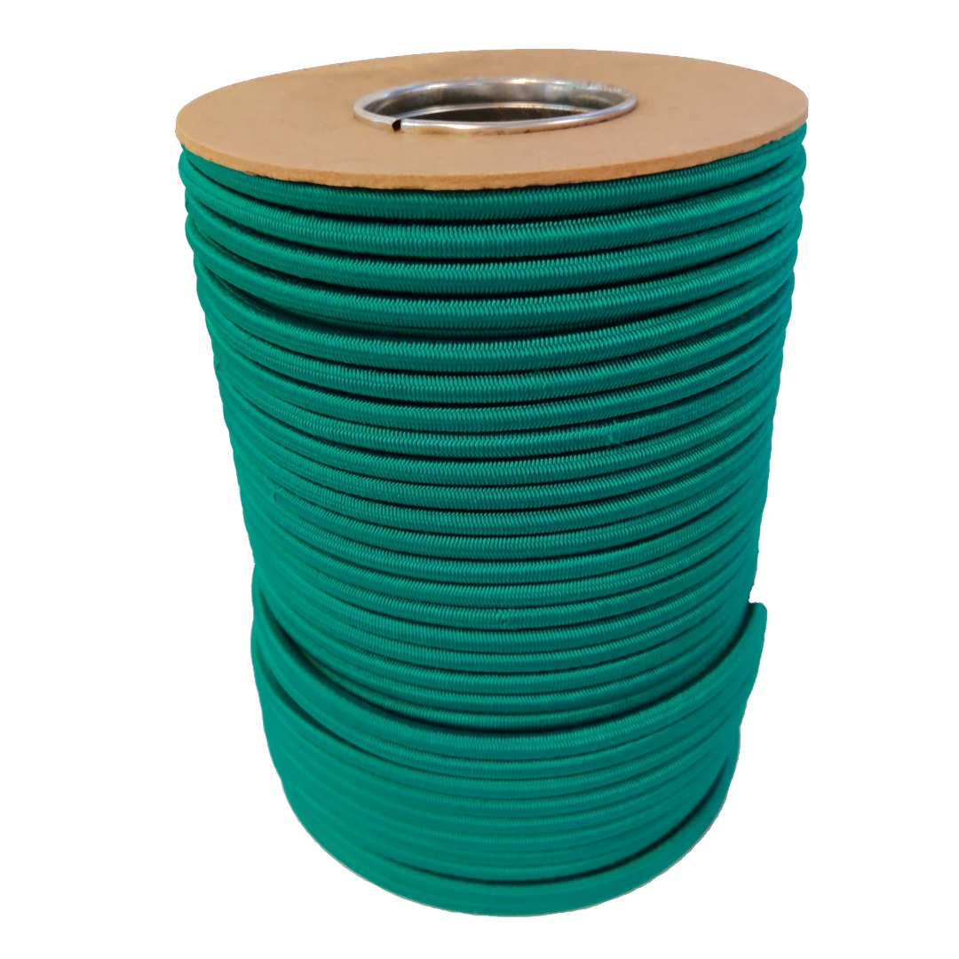 Touw - Groen 8mm - elastiek per meter - - de webshop voor mannen