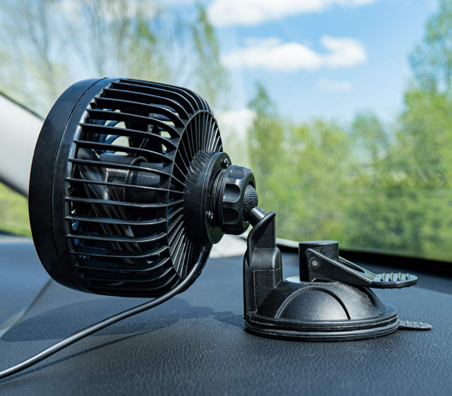 Auto ventilator - 4,5 inch - 12V - Met zuignap - PROLECH - de webshop voor  mannen